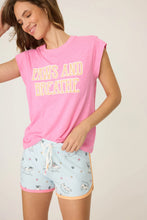 Load image into Gallery viewer, P.J. Salvage Paws and Breathe Dog Print SS Shirt
