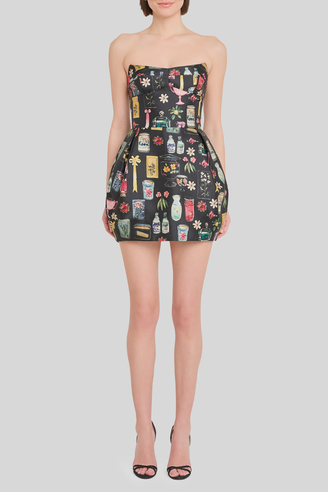 Amanda Uprichard Bowery Dress / Black Treasure