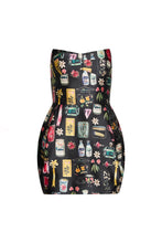 Load image into Gallery viewer, Amanda Uprichard Bowery Dress / Black Treasure
