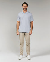 Load image into Gallery viewer, 7Diamonds Zayne Sweater Polo / Dusty Blue
