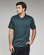 Load image into Gallery viewer, 7Diamonds Zayne Sweater Polo / Petrol Navy

