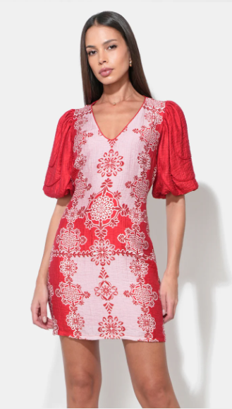 Adelyn Rae Caroline V neck Bubble Sleeve Mini Dress Posh Boutique Nashville Adelyn Rae Caroline V neck Bubble Sleeve Mini Dress Posh Boutique Nashville