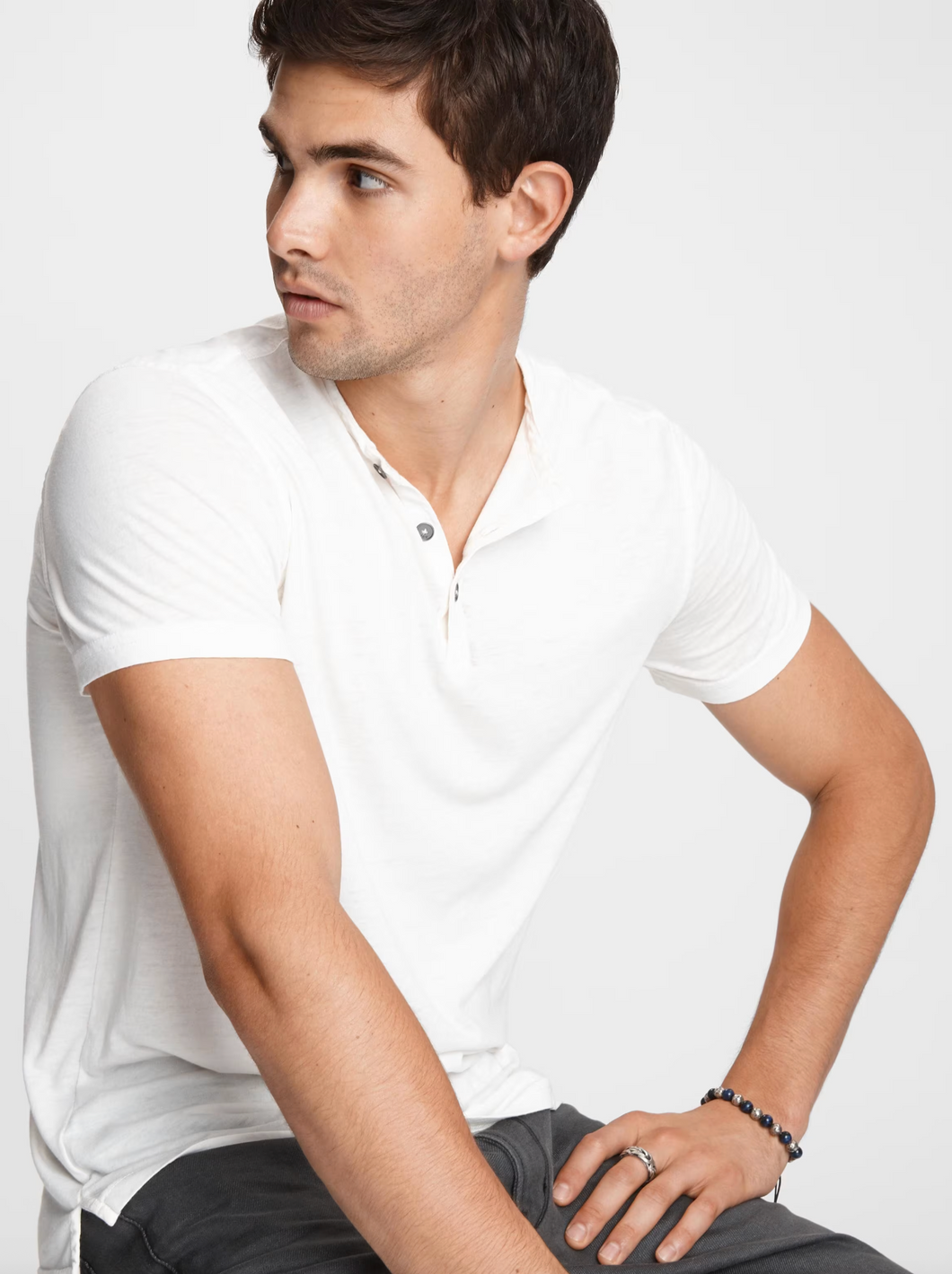 John Varvatos Duke Short Sleeve Henley