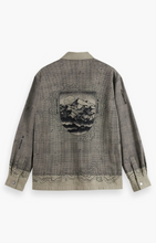 Load image into Gallery viewer, Scotch &amp; Soda Map Graphic Snap-Up Overshirt
