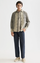 Load image into Gallery viewer, Scotch &amp; Soda Map Graphic Snap-Up Overshirt
