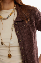 Load image into Gallery viewer, Free People Daylight Cardigan / Chocolate
