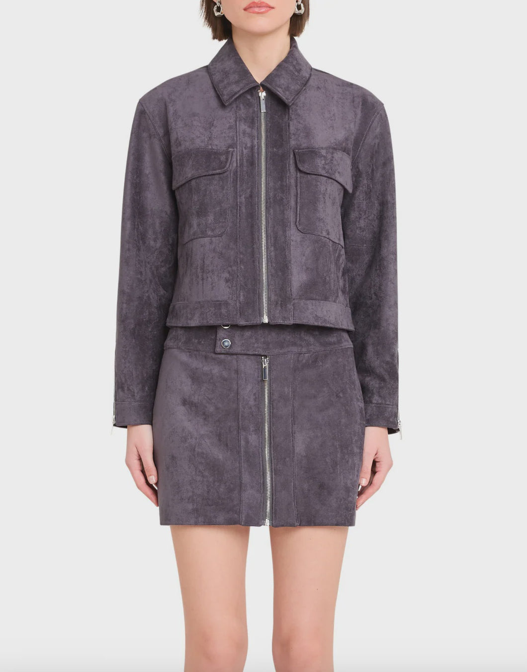 Amanda Uprichard Becker Jacket / Graphite