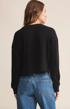 Load image into Gallery viewer, Z Supply Angel Mini Thermal Top / Black
