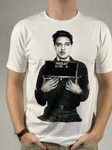 Load image into Gallery viewer, Johnny Cash / Elvis Presley Mugshot Tee
