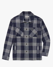 Load image into Gallery viewer, Fair Harbor Riptide LS Shirt Jacket / Waffle Navy
