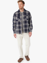 Load image into Gallery viewer, Fair Harbor Riptide LS Shirt Jacket / Waffle Navy
