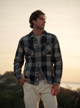 Load image into Gallery viewer, Fair Harbor Riptide LS Shirt Jacket / Waffle Navy
