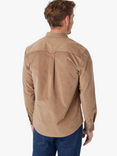 Load image into Gallery viewer, Fair Harbor Wilder Stretch Courduroy LS Shirt / Oak
