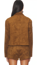 Load image into Gallery viewer, Blank NYC Cropped Faux Suede Embellished Blazer
