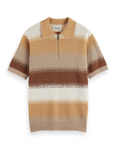Load image into Gallery viewer, SCOTCH&amp;SODA Knitted Degrade Polo
