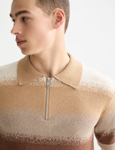 Load image into Gallery viewer, SCOTCH&amp;SODA Knitted Degrade Polo
