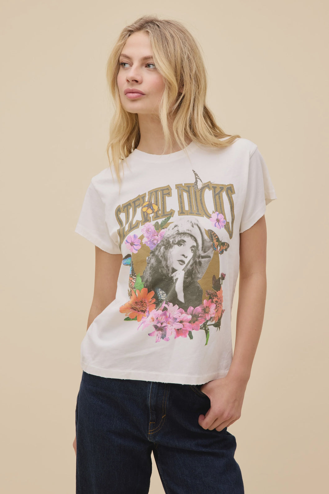 Daydreamer Stevie Nicks Flower Tour Tee