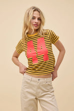 Load image into Gallery viewer, Daydreamer 44 Striped Vintage Tee / Yellow Gold
