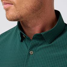 Load image into Gallery viewer, Mizzen + Main Leeward No Tuck Long Sleeve Dress Shirt / Dark Sea Noah Tattersall

