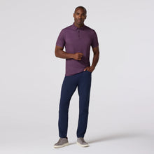 Load image into Gallery viewer, Mizzen+Main Versa SS Polo / Eggplant Multi Texture
