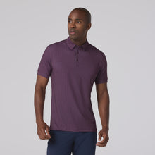 Load image into Gallery viewer, Mizzen+Main Versa SS Polo / Eggplant Multi Texture

