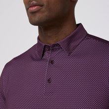 Load image into Gallery viewer, Mizzen+Main Versa SS Polo / Eggplant Multi Texture
