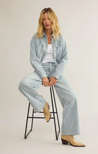 Load image into Gallery viewer, Z Supply All Day Cropped Denim Jacket / Faded Indigo
