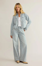 Load image into Gallery viewer, Z Supply All Day Cropped Denim Jacket / Faded Indigo
