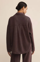 Load image into Gallery viewer, Z Supply All Day Knit Jacket / Chocolate Cherry
