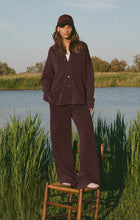 Load image into Gallery viewer, Z Supply All Day Knit Jacket / Chocolate Cherry
