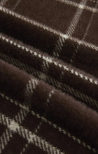 Load image into Gallery viewer, Z Supply Original Sweater Plaid Coat / Coffee Bean
