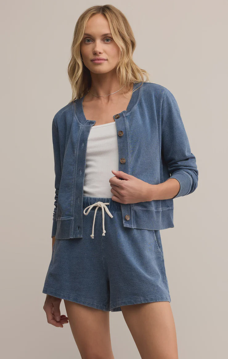 Z Supply Daily Denim Knit Cardigan