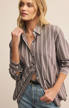 Load image into Gallery viewer, Z Supply Seaport Striped Poplin Shirt
