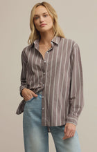Load image into Gallery viewer, Z Supply Seaport Striped Poplin Shirt
