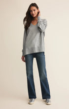 Load image into Gallery viewer, Z Supply Weekender V Neck / Classic Heather Grey
