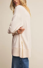 Load image into Gallery viewer, Z Supply Sable Rib Sweatshirt / Warm White
