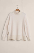 Load image into Gallery viewer, Z Supply Sable Rib Sweatshirt / Warm White
