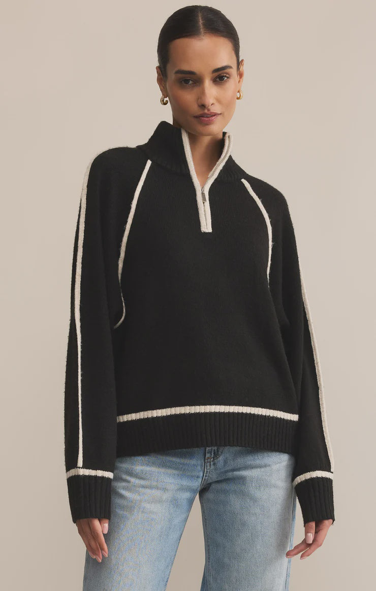 Z Supply Alps Half Zip Sweater