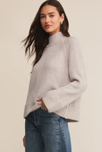 Load image into Gallery viewer, Z Supply Emerge Funnel Neck Sweater / Turtle Dove
