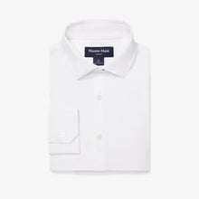 Load image into Gallery viewer, Mizzen+Main Leeward LS No Tuck Dress Shirt / White
