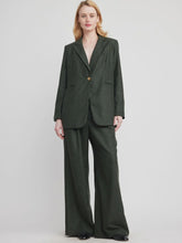Load image into Gallery viewer, Self Contrast Bridget Blazer / Chive
