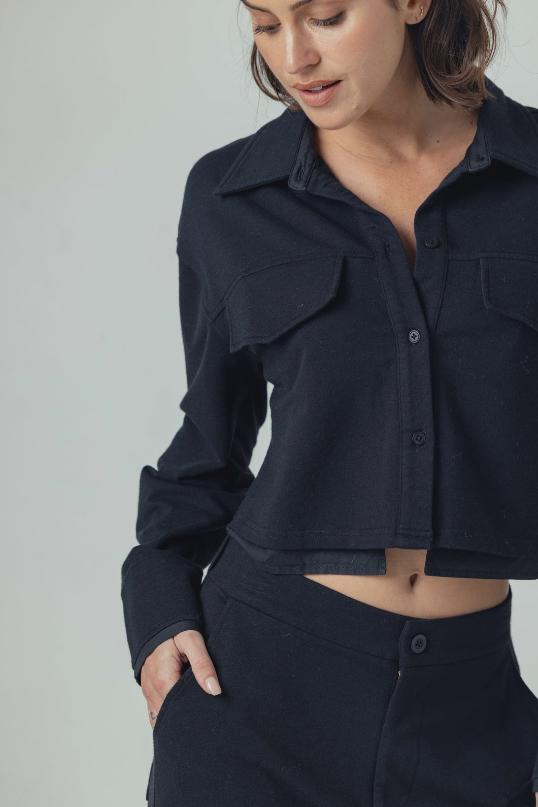 Sundays Clarke Shirt / Black