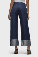 Load image into Gallery viewer, Hudson Rose High Rise Wide Leg Cuffed Ankle Jean

