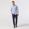 Mizzen + Main Leeward No Tuck LS / Light Blue Adam Plaid