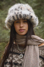 Load image into Gallery viewer, Free People Ice Queen Bucket Hat / Leopard
