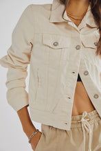 Load image into Gallery viewer, Free People Rumors Denim Jacket

