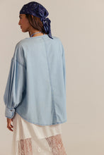 Load image into Gallery viewer, Free People Denim Dreaming Pullover
