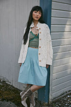 Load image into Gallery viewer, Free People Feather Heel Boot / Beige Suede Snake
