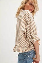 Load image into Gallery viewer, Free People Bailey Stripe Shirt
