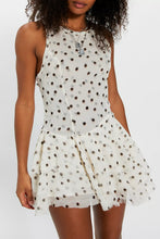 Load image into Gallery viewer, Free People Raven Printed Raven Printed Mini Dress
